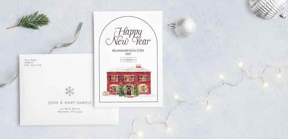 Front with Envelope Design