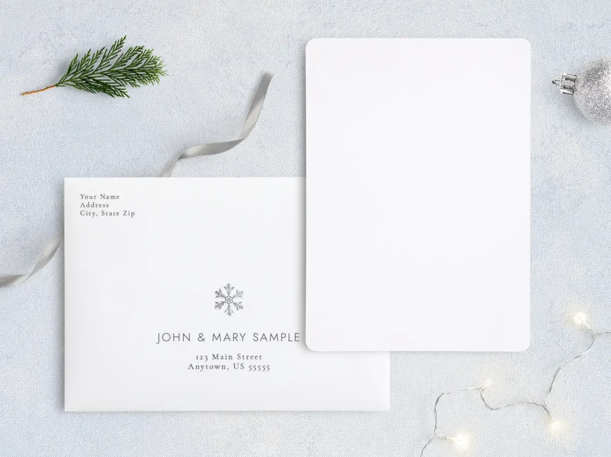 Front with Envelope Design