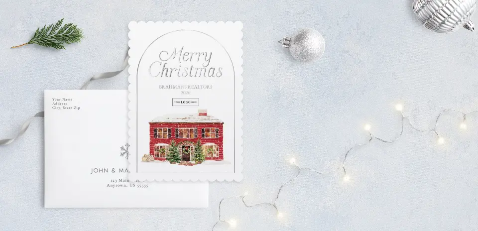 Front with Envelope Design