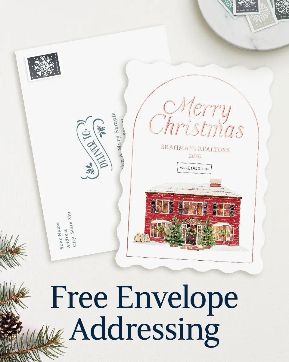 Wavy Christmas Cards