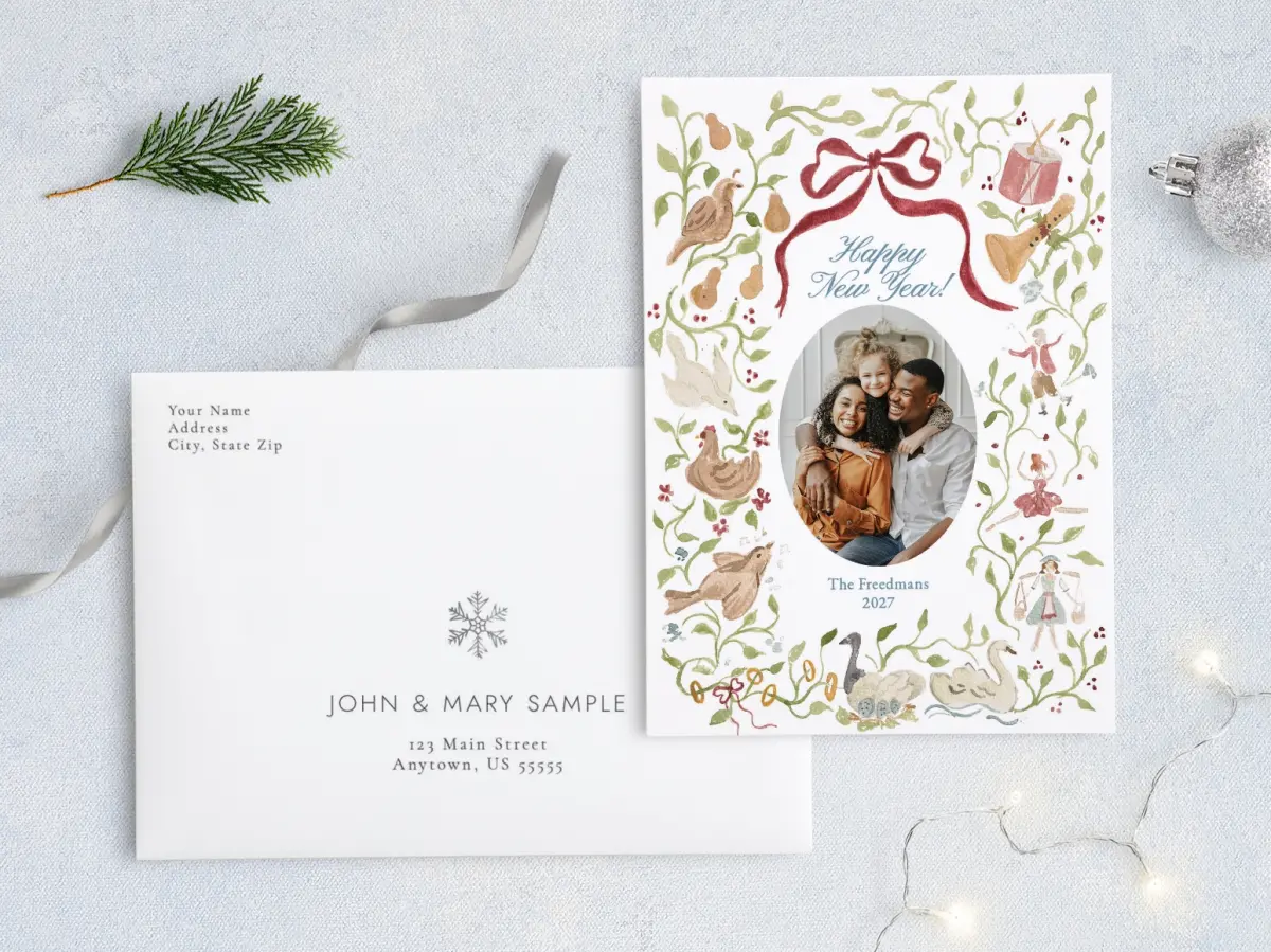 Front with Envelope Design