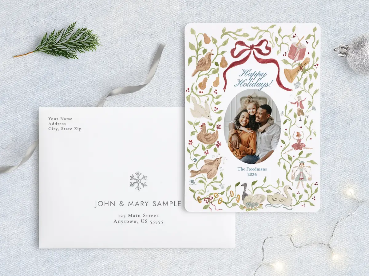 Front with Envelope Design