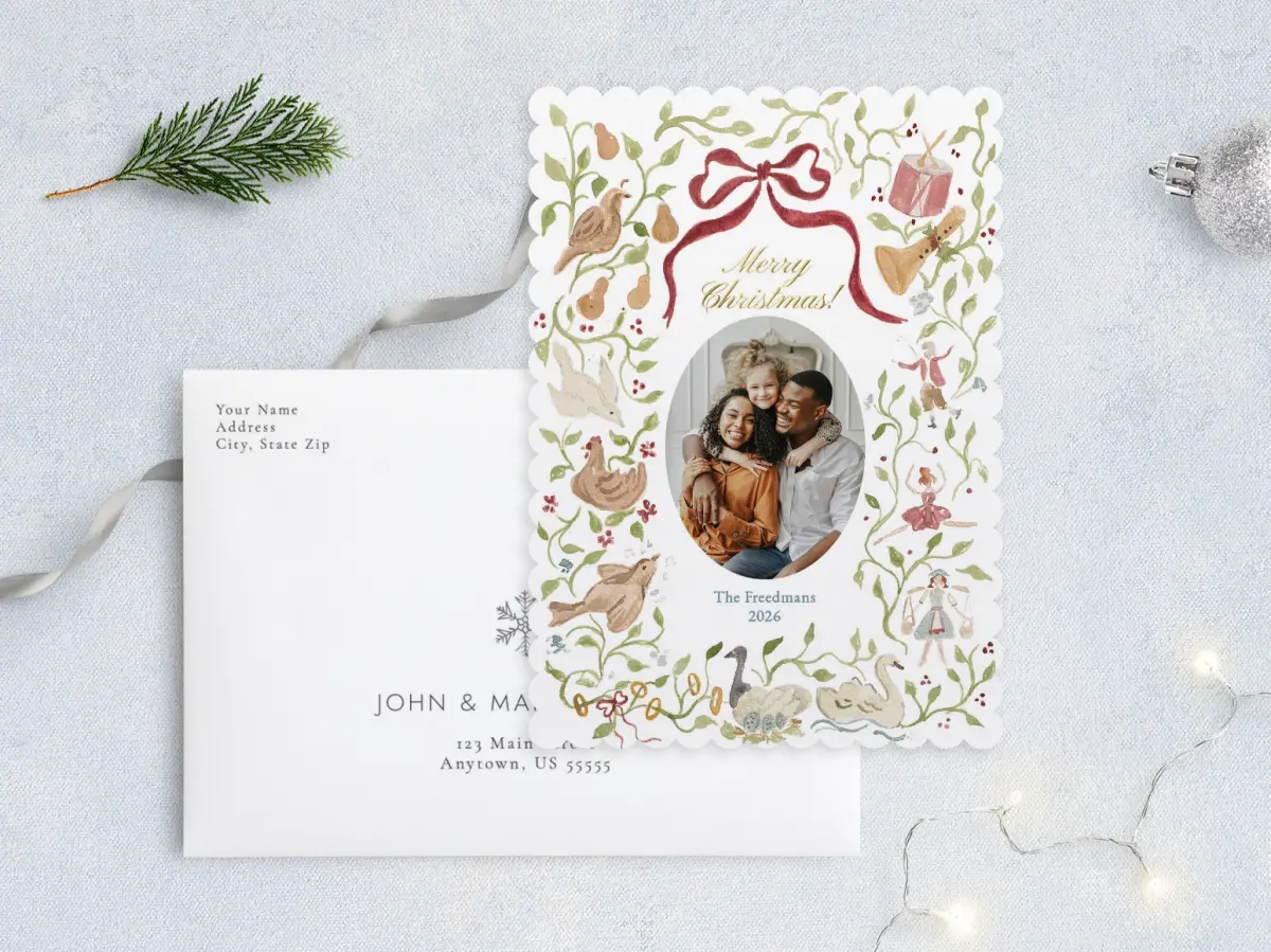 Front with Envelope Design
