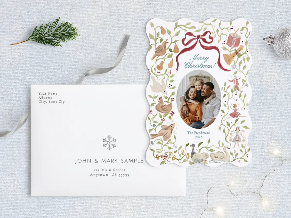 Front with Envelope Design