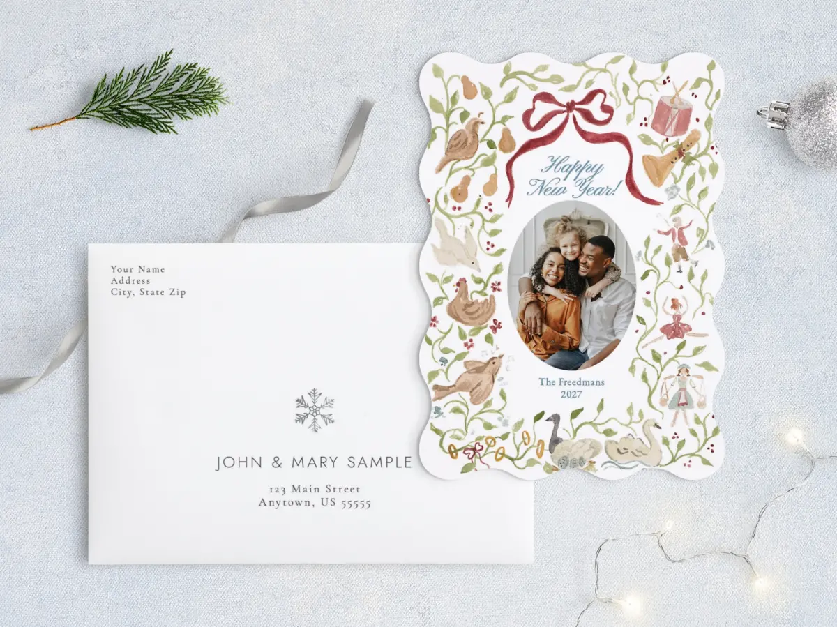 Front with Envelope Design