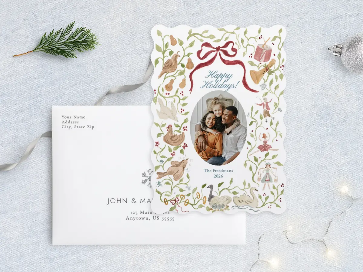 Front with Envelope Design