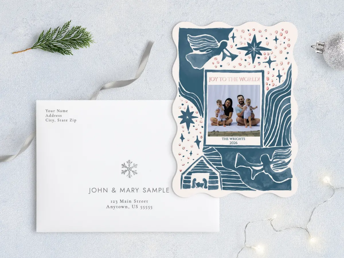 Front with Envelope Design