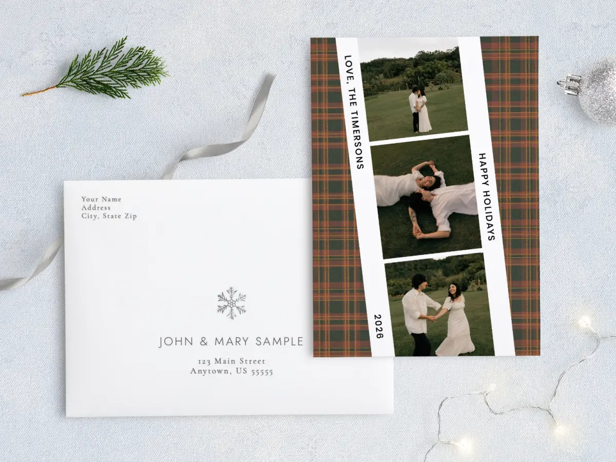 Front with Envelope Design