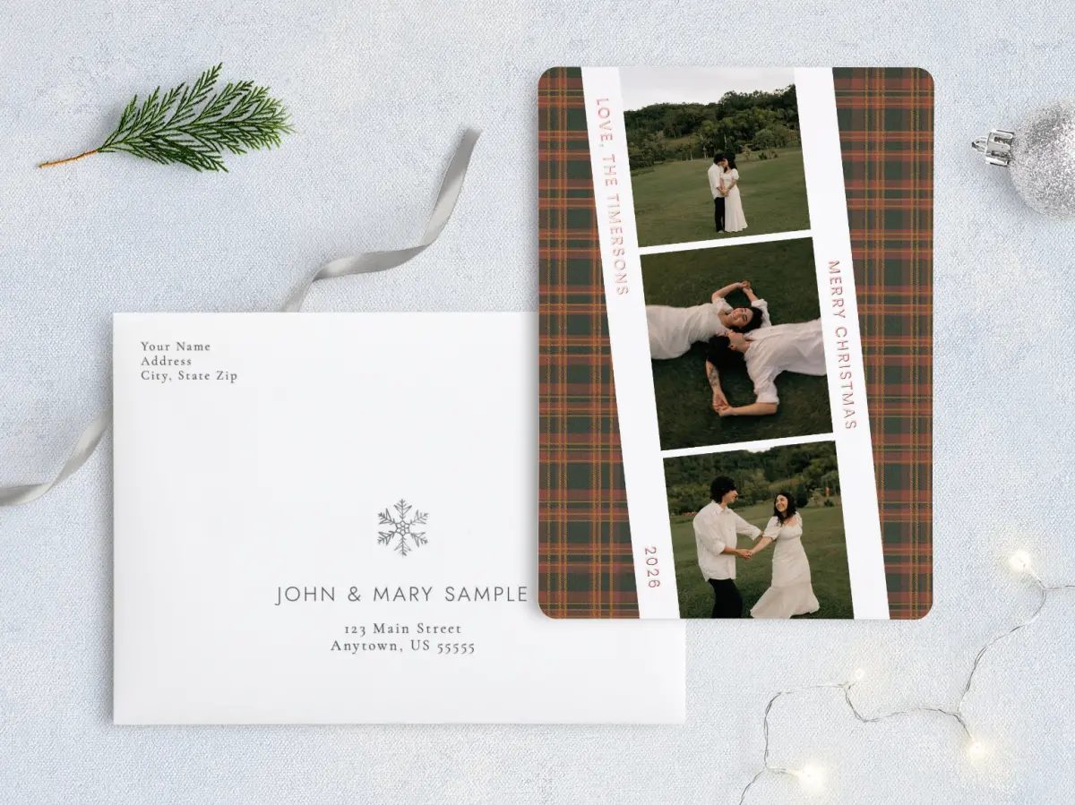 Front with Envelope Design