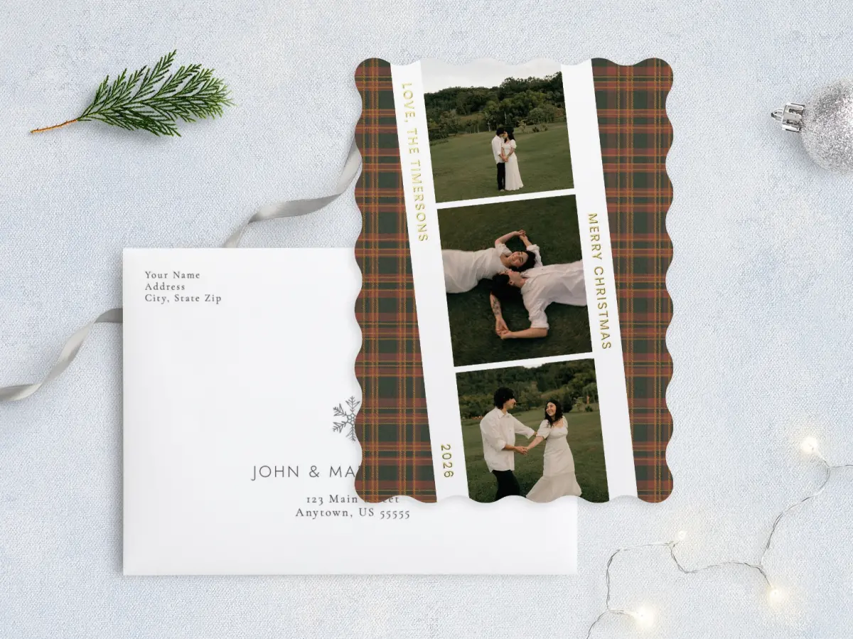 Front with Envelope Design