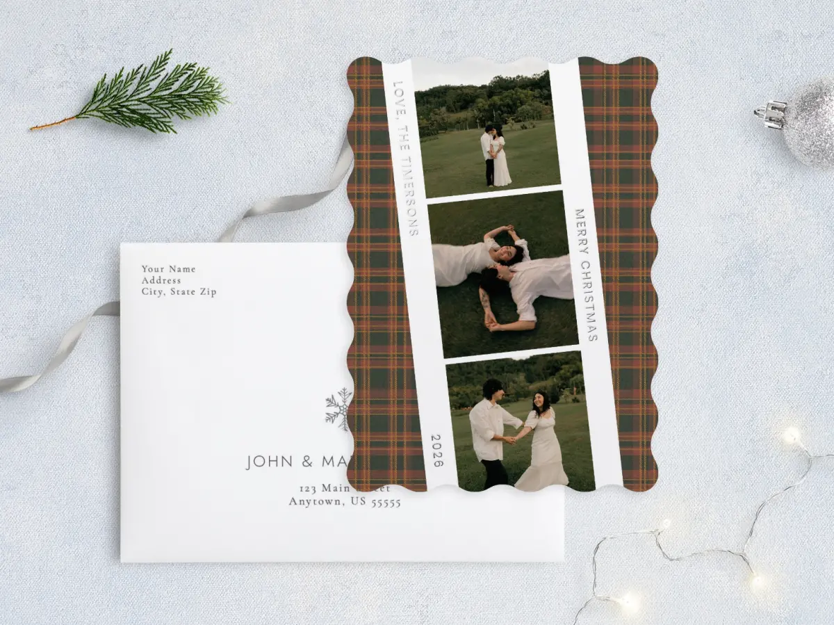 Front with Envelope Design