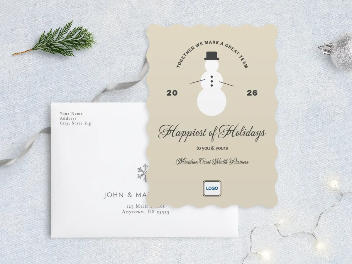 Front with Envelope Design