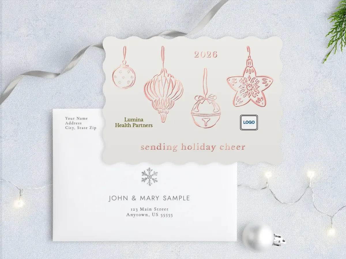 Front with Envelope Design