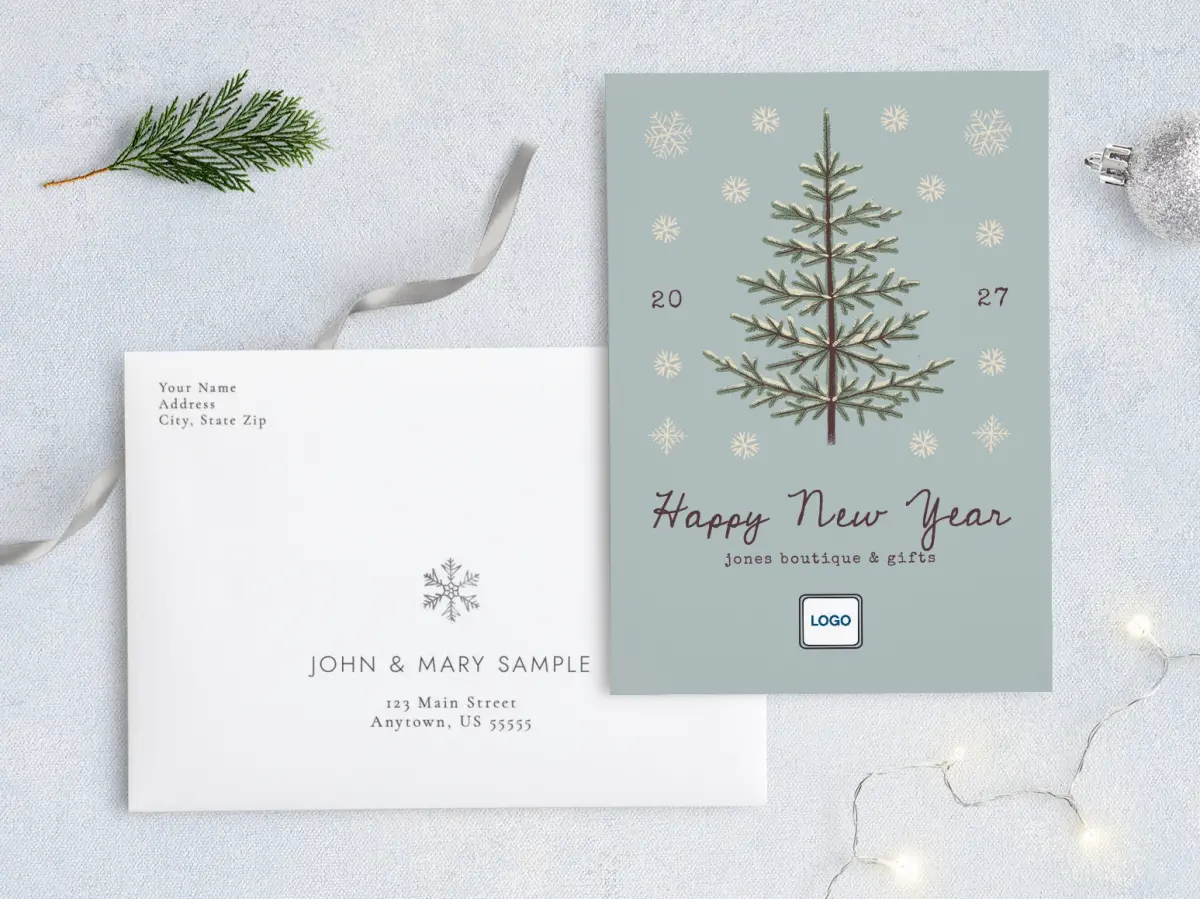 Front with Envelope Design