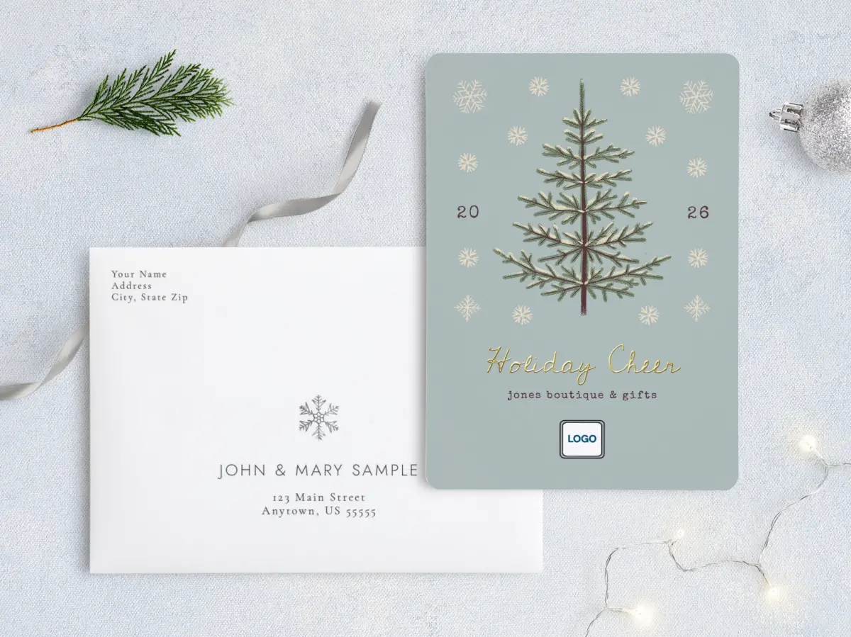 Front with Envelope Design