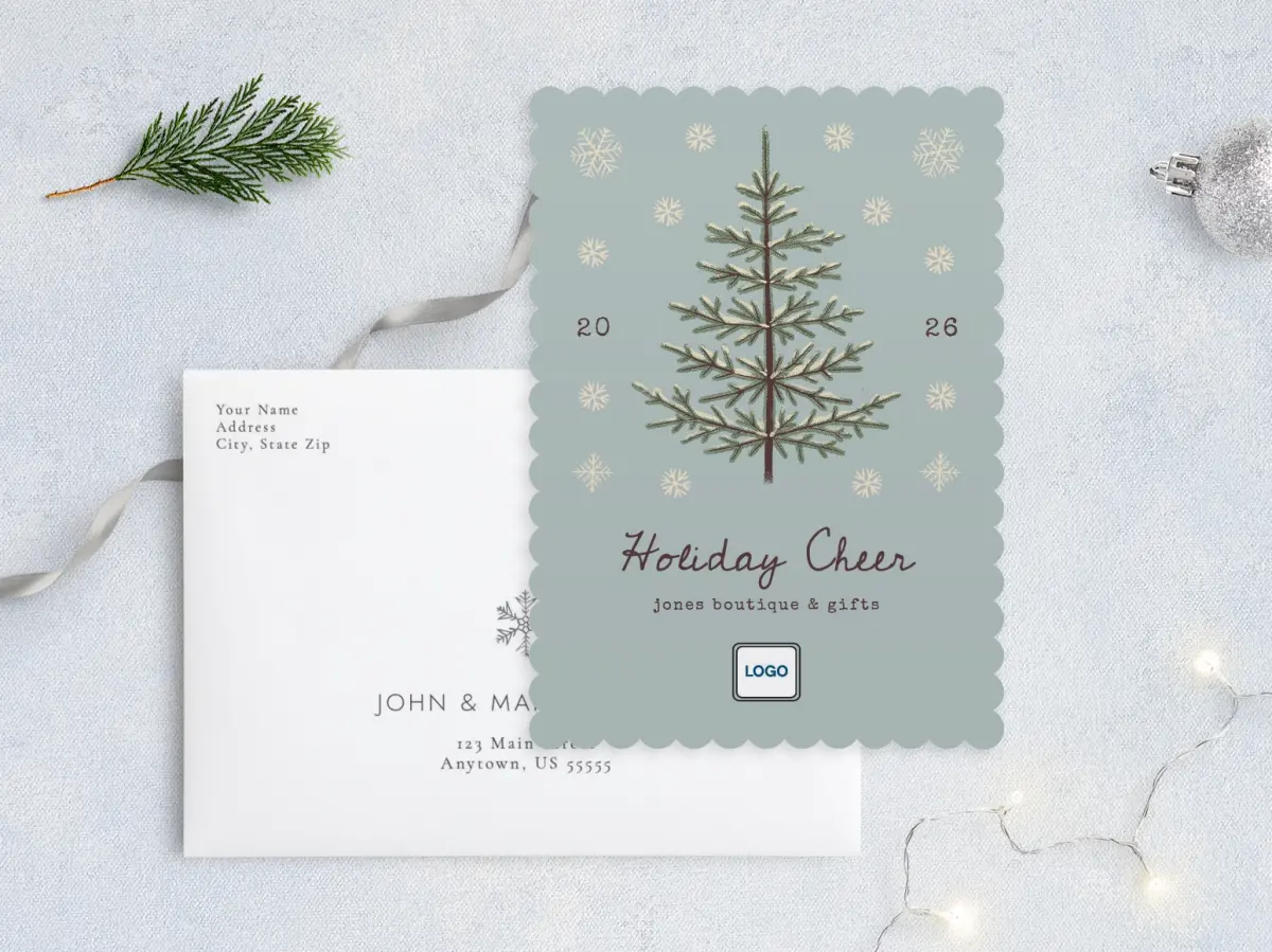 Front with Envelope Design