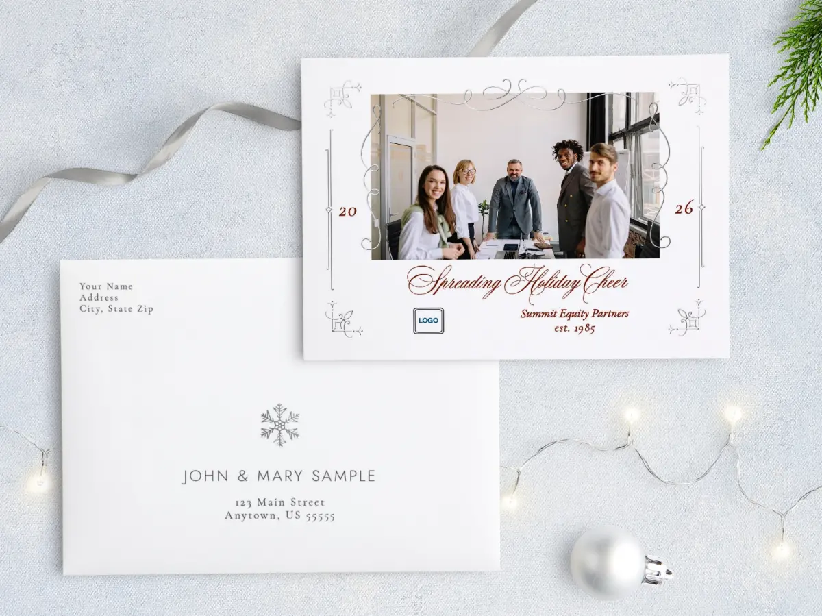 Front with Envelope Design