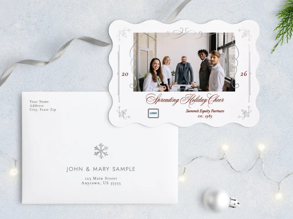 Front with Envelope Design