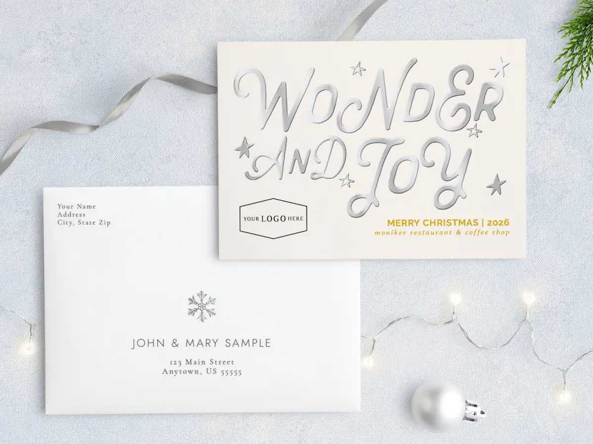 Front with Envelope Design