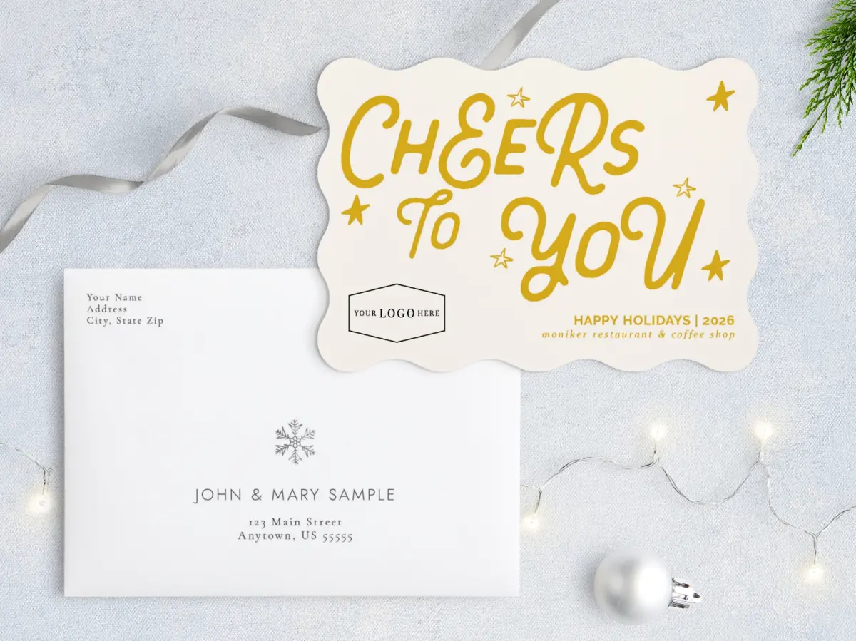 Front with Envelope Design
