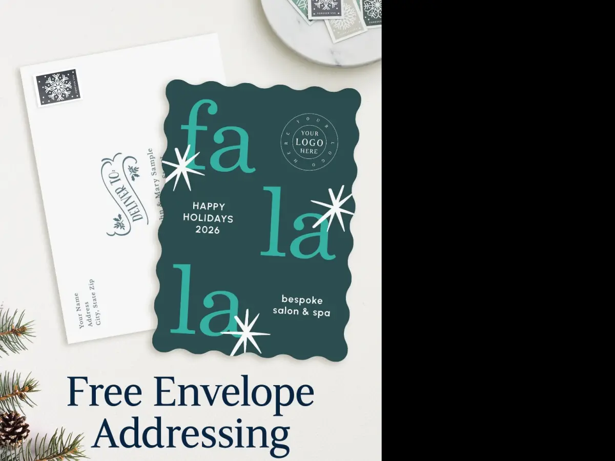 Wavy Christmas Cards