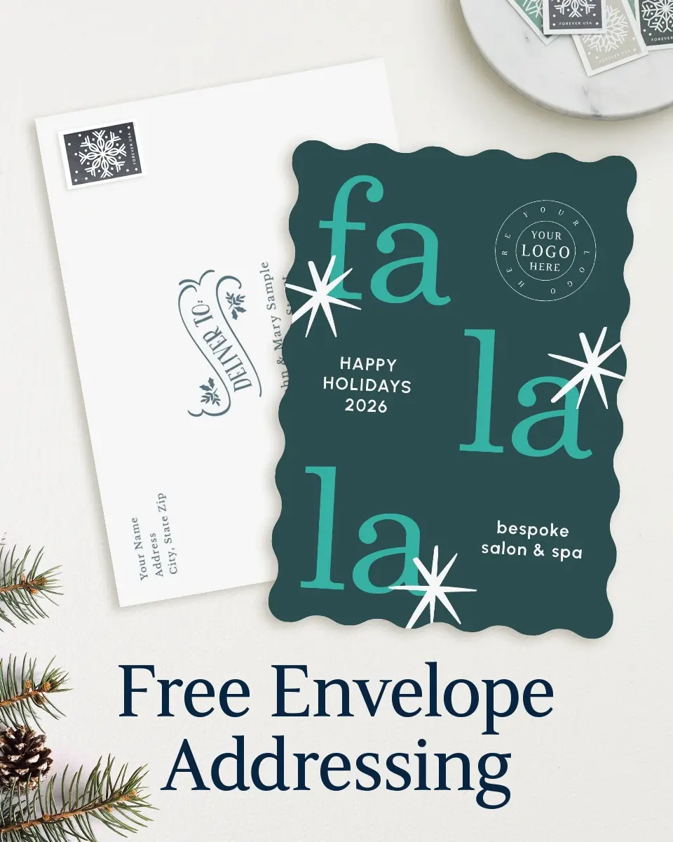 Wavy Christmas Cards