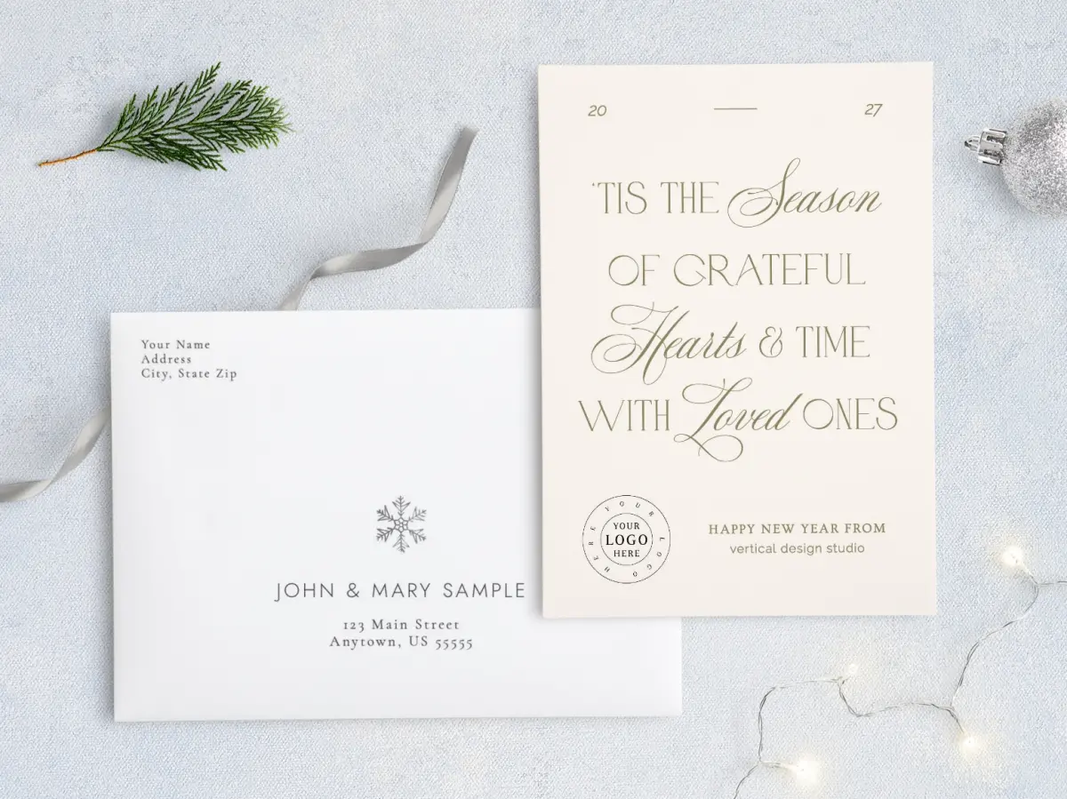 Front with Envelope Design