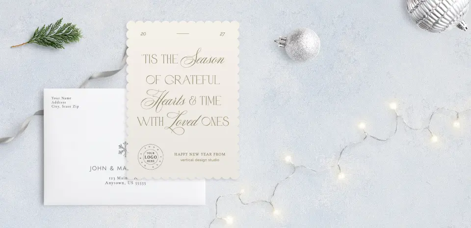 Front with Envelope Design