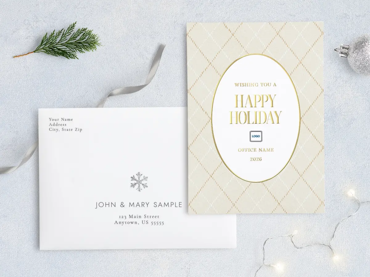Front with Envelope Design