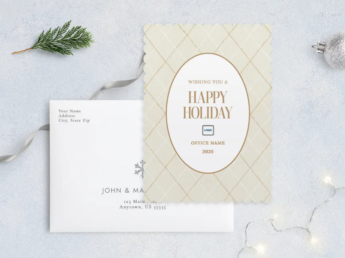 Front with Envelope Design
