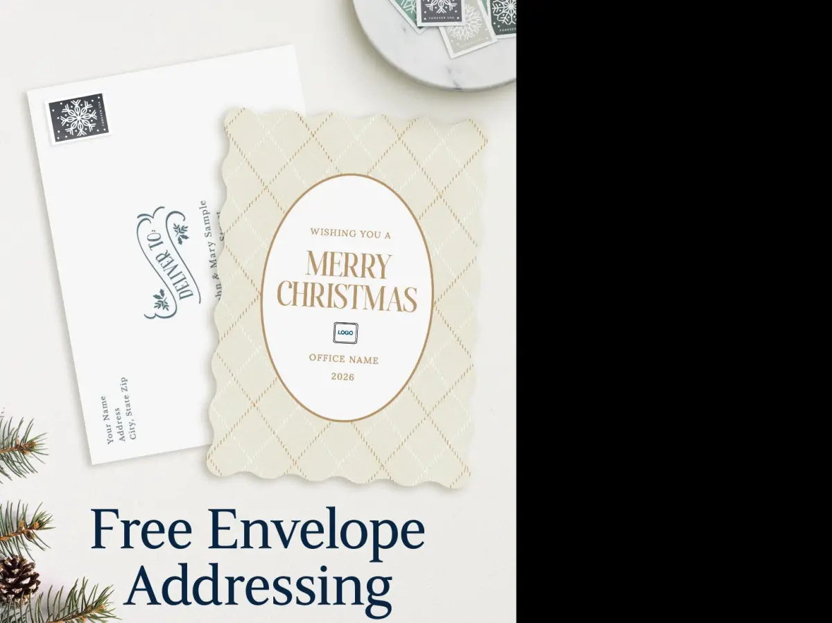Wavy Christmas Cards