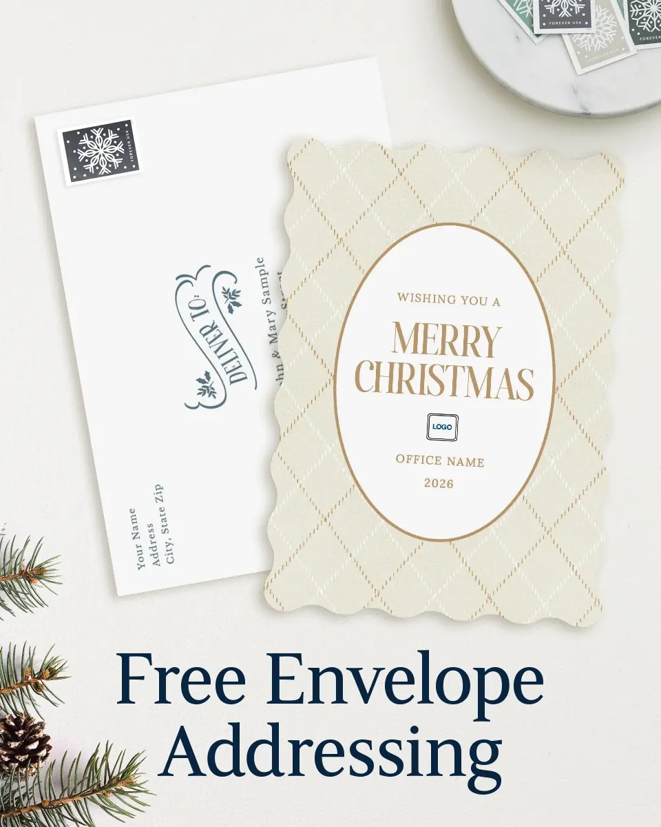 Wavy Christmas Cards