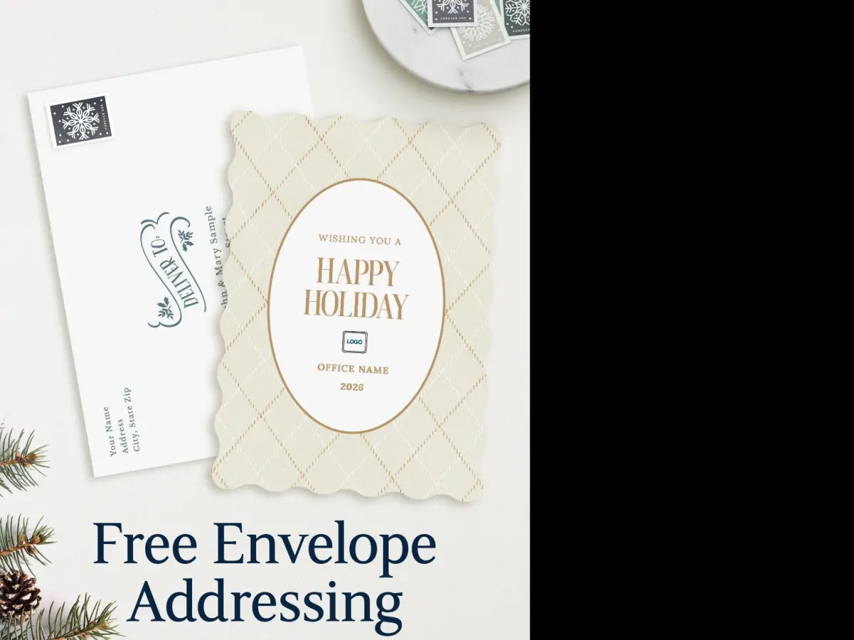 Wavy Christmas Cards