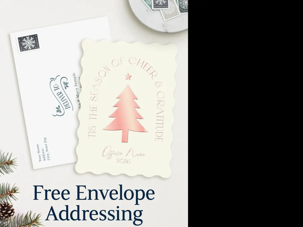 Wavy Christmas Cards