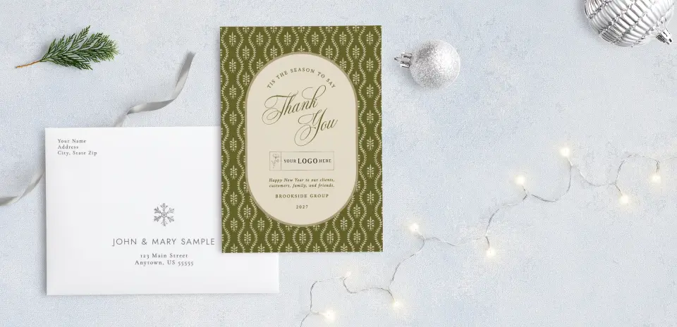 Front with Envelope Design