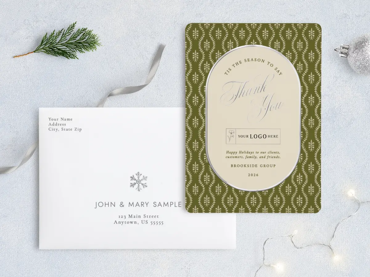 Front with Envelope Design