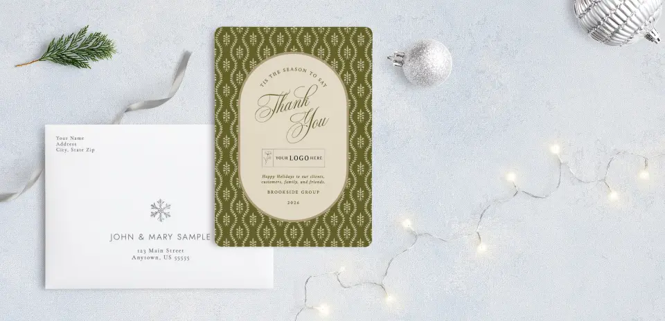 Front with Envelope Design