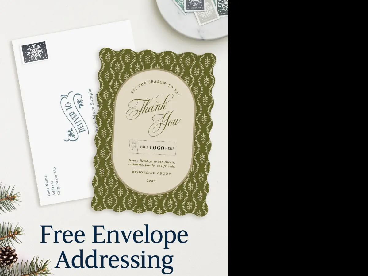 Wavy Christmas Cards