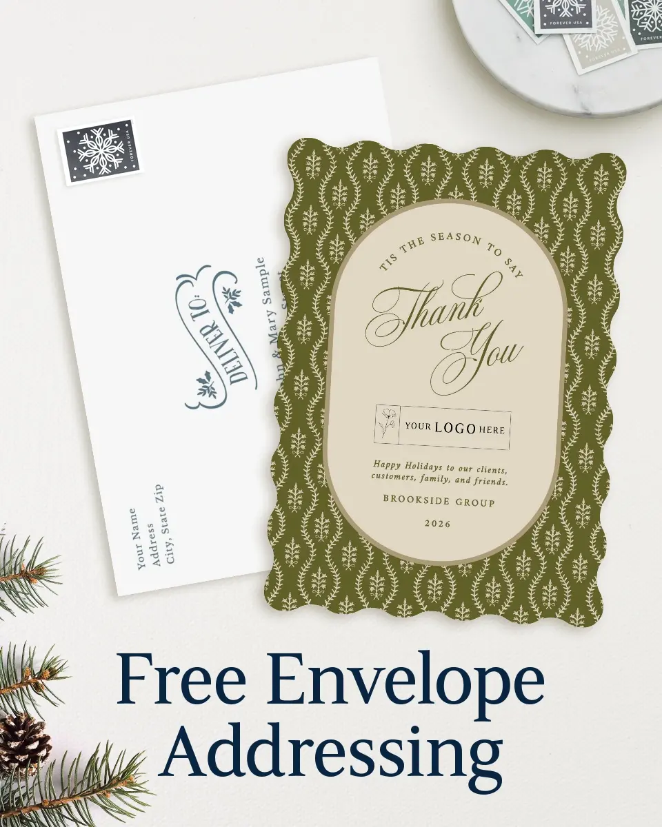 Wavy Christmas Cards