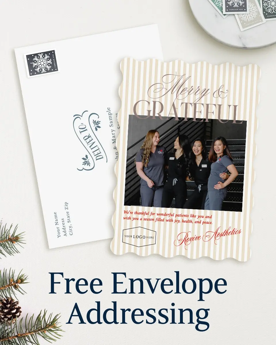 Wavy Christmas Cards