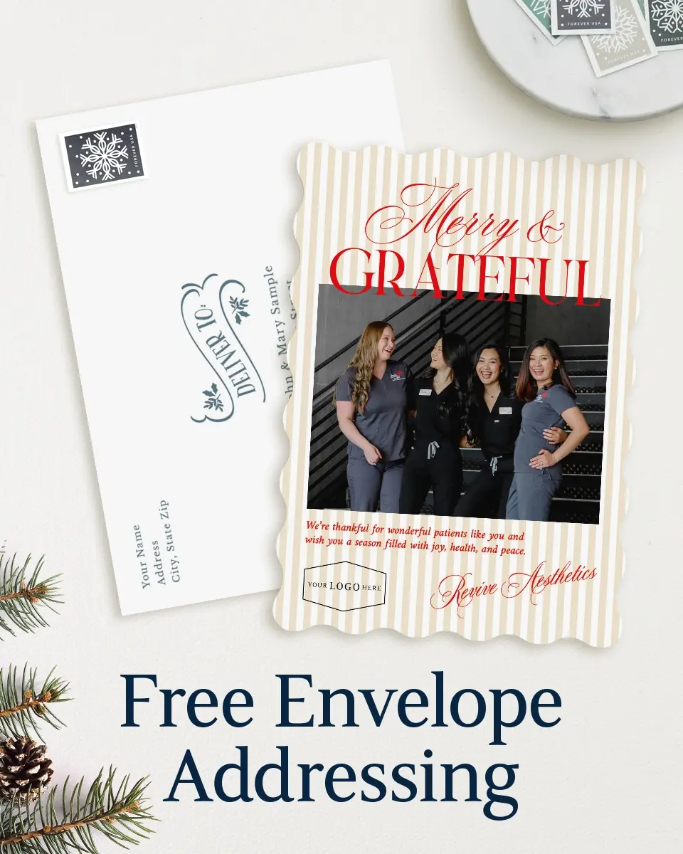 Wavy Christmas Cards