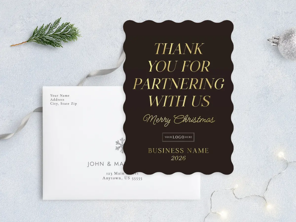 Front with Envelope Design