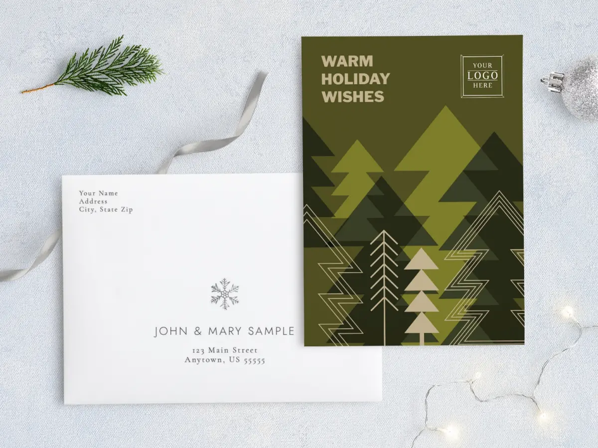 Front with Envelope Design