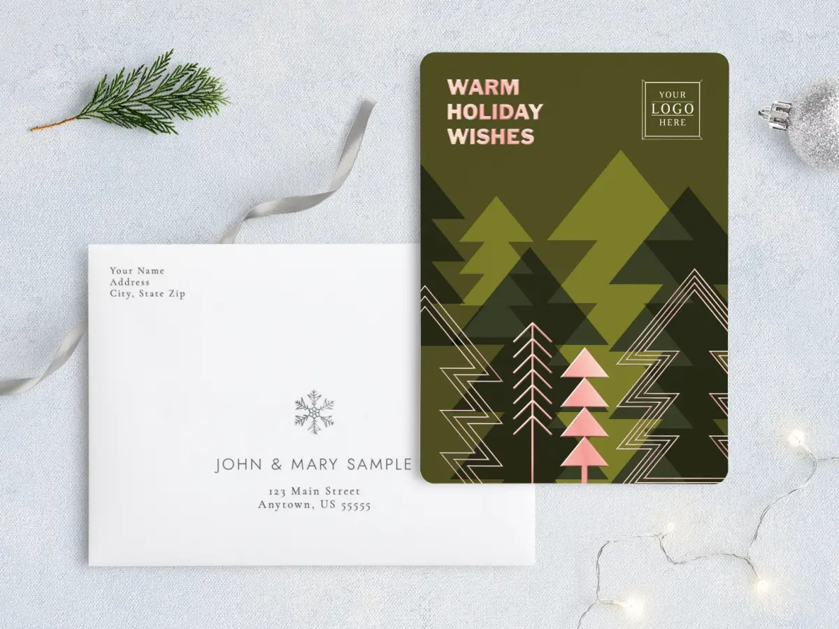 Front with Envelope Design