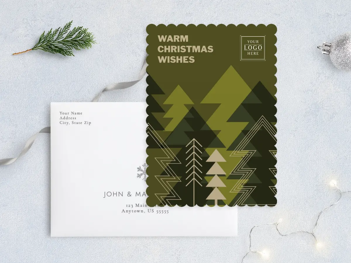 Front with Envelope Design