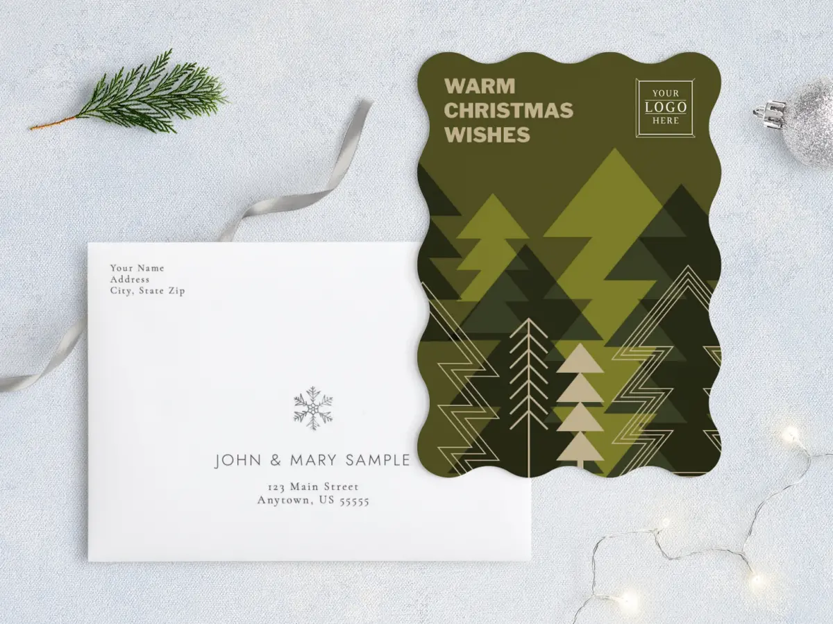 Front with Envelope Design