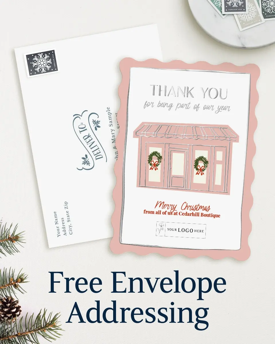 Wavy Christmas Cards