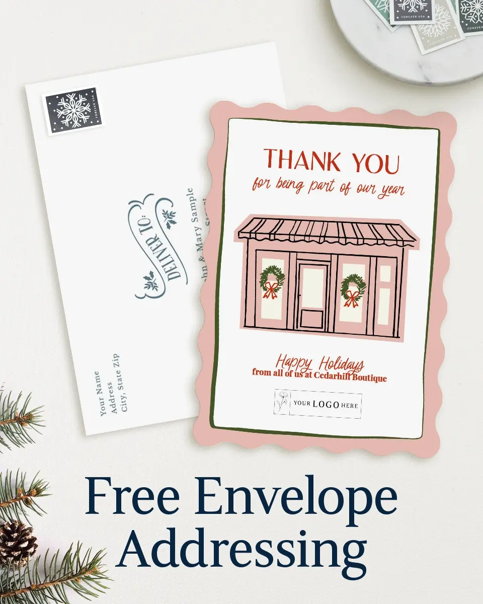 Wavy Christmas Cards