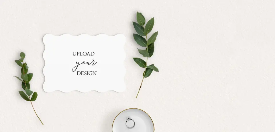Save the Date Card with Optional Guest Addressing Service