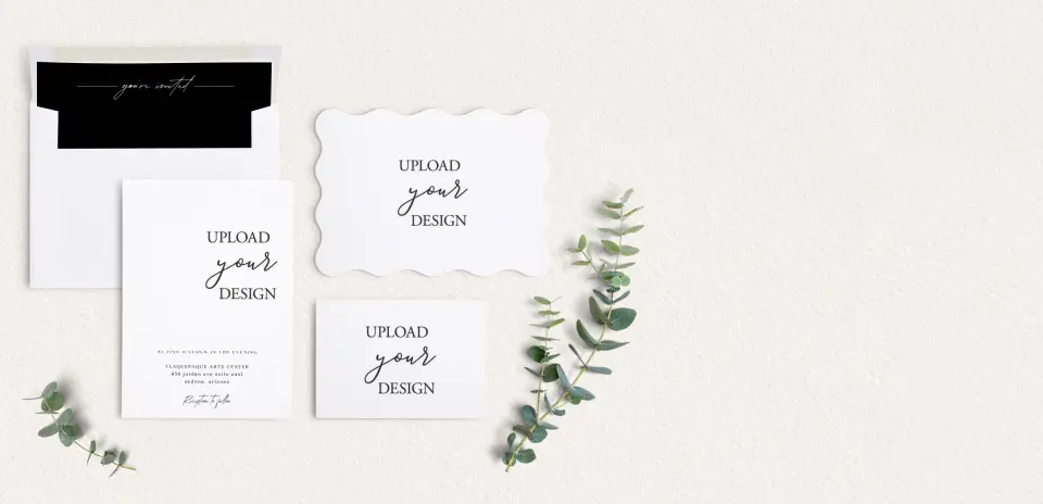 Front of Save the Date Card